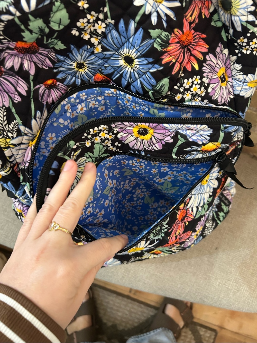 NWT Vera Bradley Campus Backpack - Picture 8 of 10